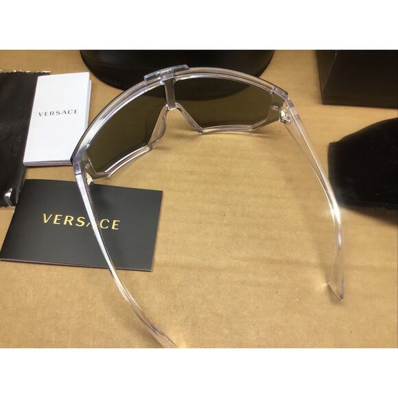 Versace VE4661 Sunglasses Clear Frame Clip-On Lens Set Case Cloth Authentic main image 6
